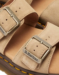 Womens Josef Bronx Suede Sandals in Savannah Tan