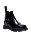 2976 Harness Analine Leather Chelsea Boots in Black