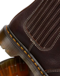 2976 Leonore II Grizzly Leather Chelsea Boots in Dark Brown