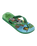 Boys Minecraft Flip Flops in Green