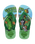 Boys Minecraft Flip Flops in Green