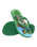 Boys Minecraft Flip Flops in Green