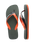 Dual Flip Flops in Green Olive