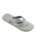 Dual Flip Flops in White & Ice Grey