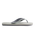 Dual Flip Flops in White & Ice Grey