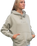 The Born by the Sea Womens Postcard Hoodie in Eucalyptus