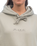 The Born by the Sea Womens Postcard Hoodie in Eucalyptus