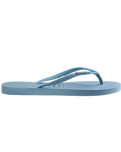 The Havaianas Womens Slim Glitter Iridescent Flip Flops in Lavender Blue