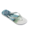 Top Surfer I Flip Flops in White