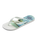 Top Surfer I Flip Flops in White
