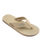 Surfer Coast Flip Flops in Rose Gold & Sand