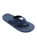 Surfer Coast Flip Flops in Navy Blue & Indigo Blue