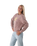 The Born by the Sea Womens Daisy Sweatshirt in Hazy Pink