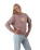 The Born by the Sea Womens Daisy Sweatshirt in Hazy Pink