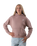 The Born by the Sea Womens Beach Club Hoodie in Hazy Pink