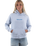 The Born by the Sea Womens Drifter Hoodie in Powder Blue