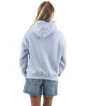 The Born by the Sea Womens Sunrise Hoodie in Powder Blue