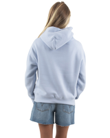 The Born by the Sea Womens Sunrise Hoodie in Powder Blue