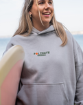Polzeath Hoodie in Storm Grey