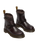 Womens Anistone Crazy Horse Leather Harness Ankle Boots in Dark Brown