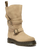 Anistone Two Strap Suede Biker Boots in Savannah Tan