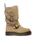 Anistone Two Strap Suede Biker Boots in Savannah Tan