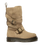 Anistone Two Strap Suede Biker Boots in Savannah Tan