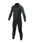 The O'Neill Girls Epic 4/3mm Back Zip Wetsuit in Tempered Steel, Shaded Island Sky & Shade