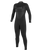 Epic 5/4mm Back Zip Wetsuit in Black, Black & Black