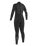 Epic 5/4mm Back Zip Wetsuit in Black, Black & Black