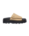 ZebZag EH Suede Sliders in Savannah Tan