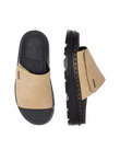 ZebZag EH Suede Sliders in Savannah Tan