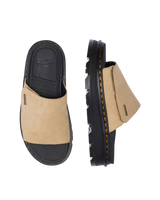 ZebZag EH Suede Sliders in Savannah Tan