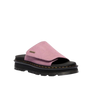 ZebZag EH Suede Sliders in Dusty Rose