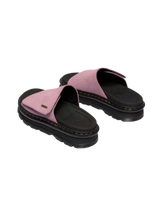 ZebZag EH Suede Sliders in Dusty Rose