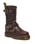 Anistone Hi Flower Rigger Boots in Dark Brown Grizzly