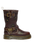 Anistone Hi Flower Rigger Boots in Dark Brown Grizzly