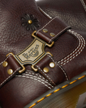Anistone Hi Flower Rigger Boots in Dark Brown Grizzly
