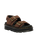 ZebZag Tumbled Nubuck Sandals in Sepia Brown