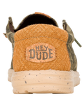 Wally Palm Jute Shoes in Burnt Olive & Ginger Brown