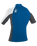 The O'Neill Premium Skins Turtleneck Rash Vest in Deepsea, Graphite & White