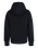 The Hurley Girls Girls One & Only Fleece Hoodie in Dark Grey & White