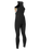 The O'Neill Womens Bahia 1.5mm Front Zip Long John Wetsuit in Black, Mikah Floral & Black