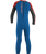 The O'Neill Boys Reactor-2 2mm Back Zip Wetsuit in Ocean, Graphite & Red