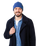 The Barts Mens Coler Beanie in Light Blue