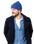 The Barts Mens Coler Beanie in Light Blue