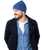 The Barts Mens Coler Beanie in Light Blue