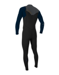 Hammer 3/2mm Chest Zip Wetsuit in Black, Abyss & Graphite