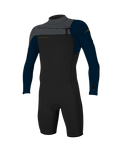 Hammer 2mm Chest Zip Spring Wetsuit in Black, Abyss & Graphite