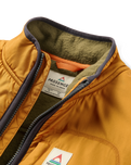 Offgrid Sherpa Fleece Gilet in Dark Olive